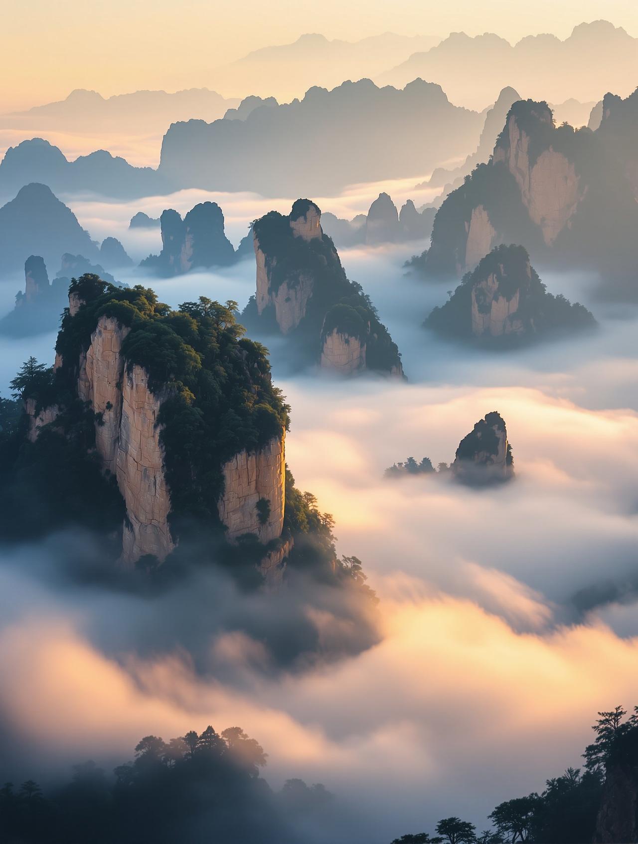 东京热影院-黄山云海：中国最美山岳4K